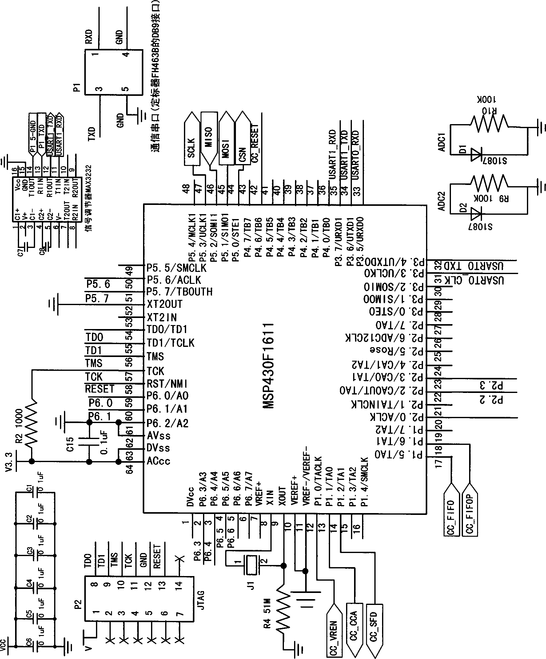 Low power consumption beta-ray wireless sensing monitoring device and system