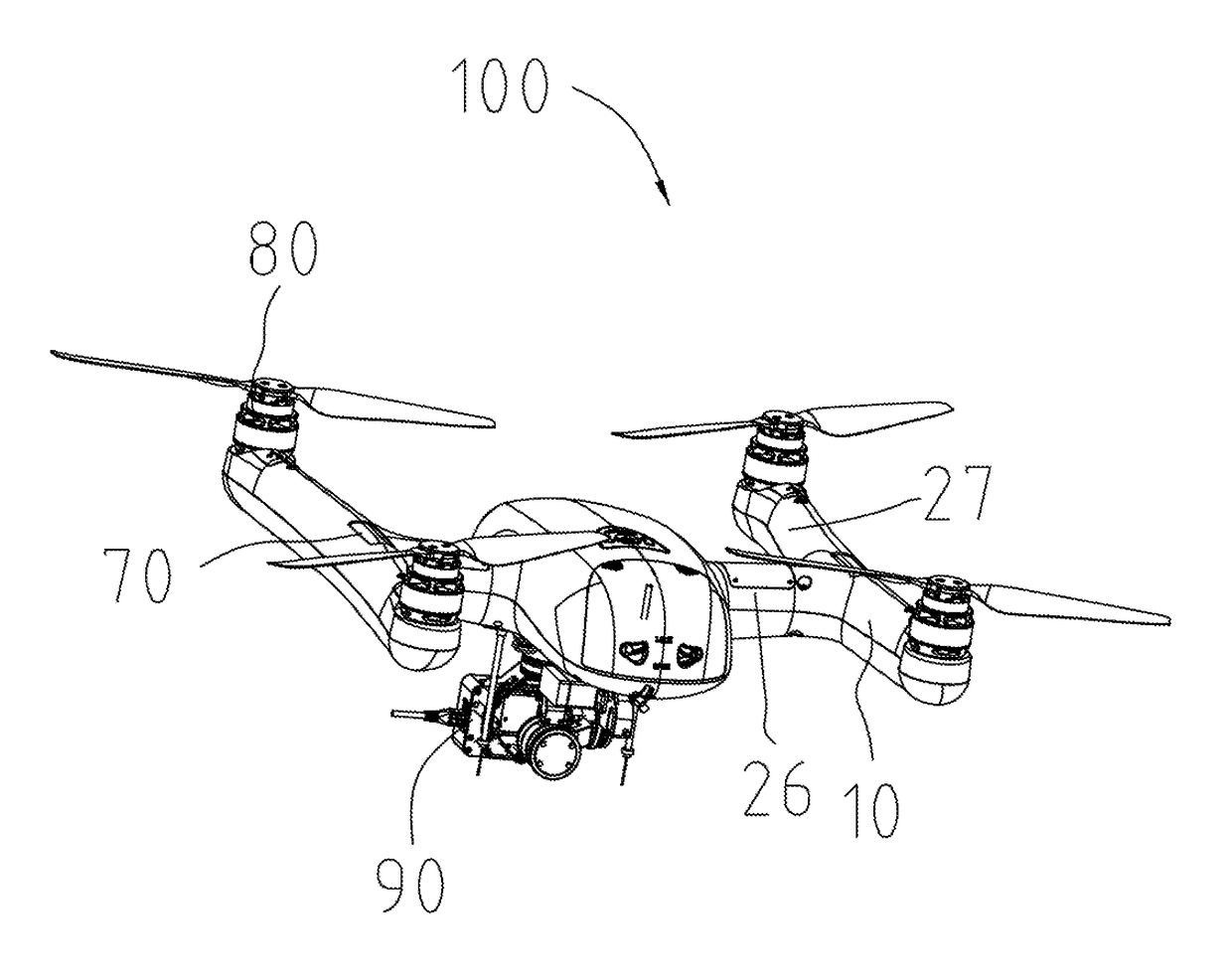 Waterproof unmanned aerial vehicle