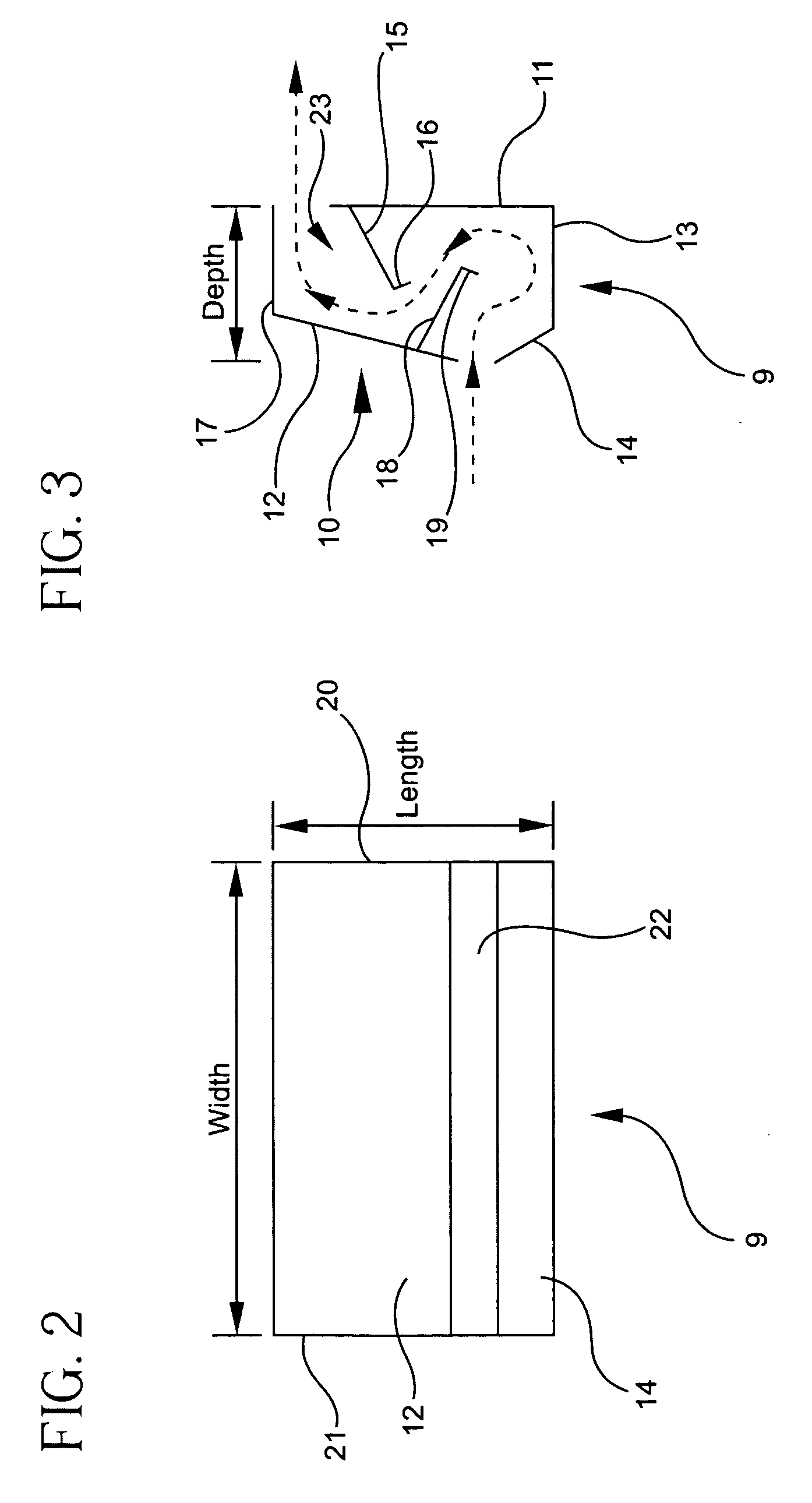 Baffle filter