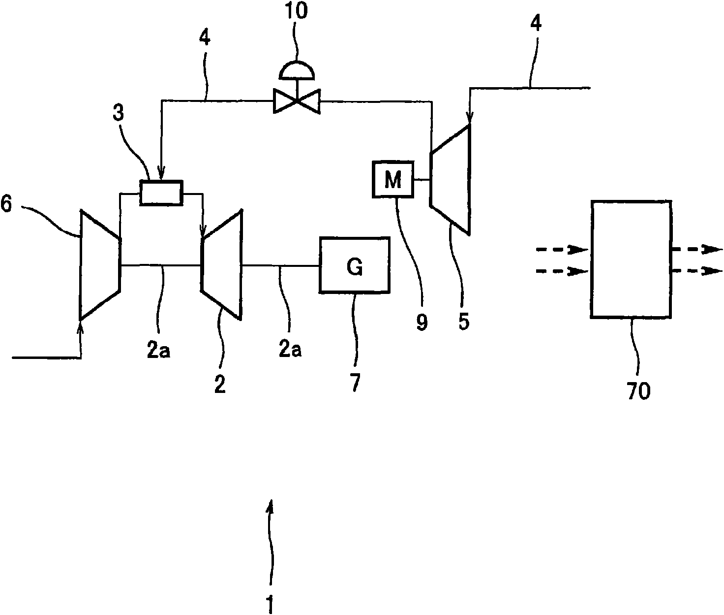 Gas turbine power generation system and its operation control method