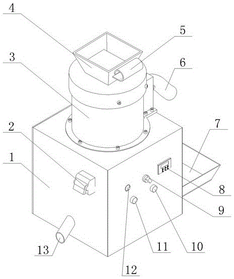 Small super-hard material grinding wheel segment deburring machine