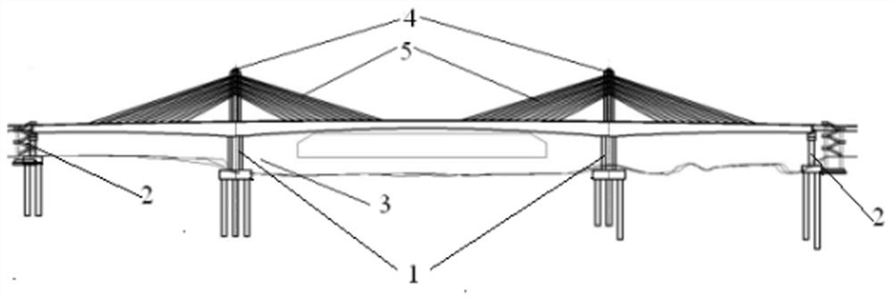 A Construction Technology of Main Bridge of Double-tower and Single-cable Plane Low-tower Cable-Stayed Bridge