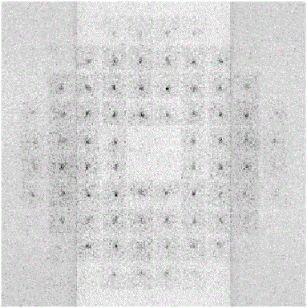 Point spot detection and background noise feature estimation method for point source Hartmann wavefront sensor