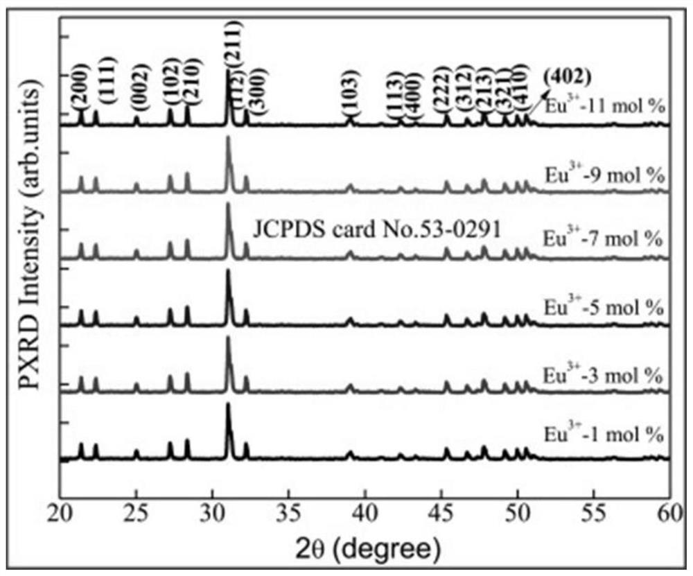 Fluorescent powder applied to electrochemical detection as well as preparation and application methods thereof