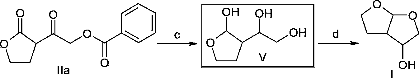 Darunavir midbody as well as preparation method and application thereof