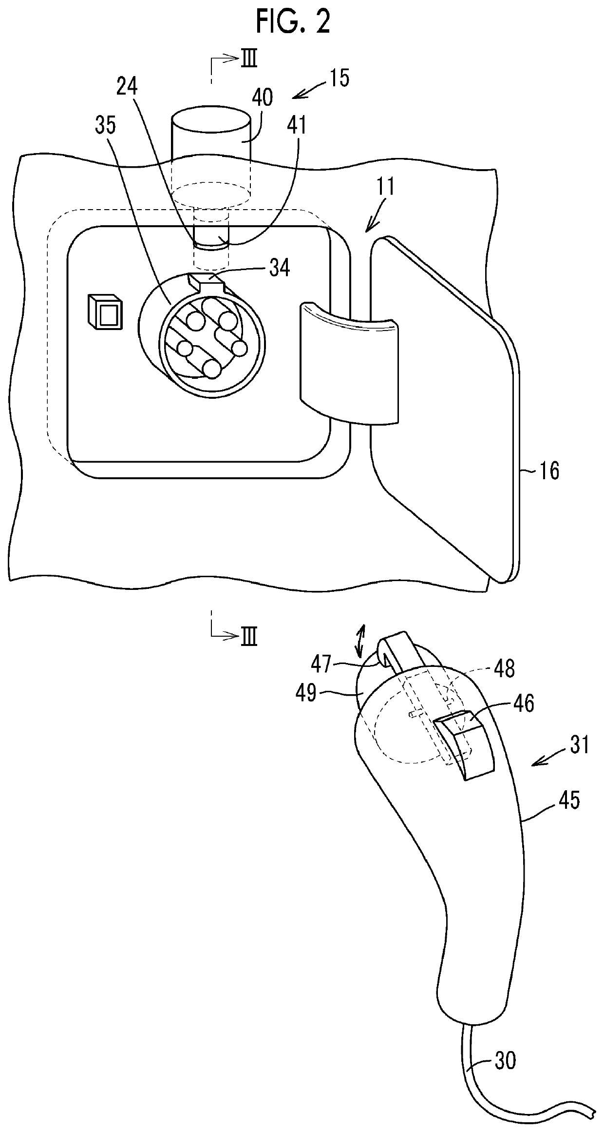 Vehicle and charging system