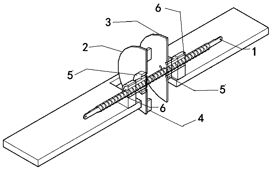 Self-balancing type inertia damper with reciprocating screw rod