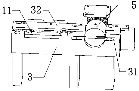 Appearance inspection and automatic reversing integrated equipment of oil tube connecting piece