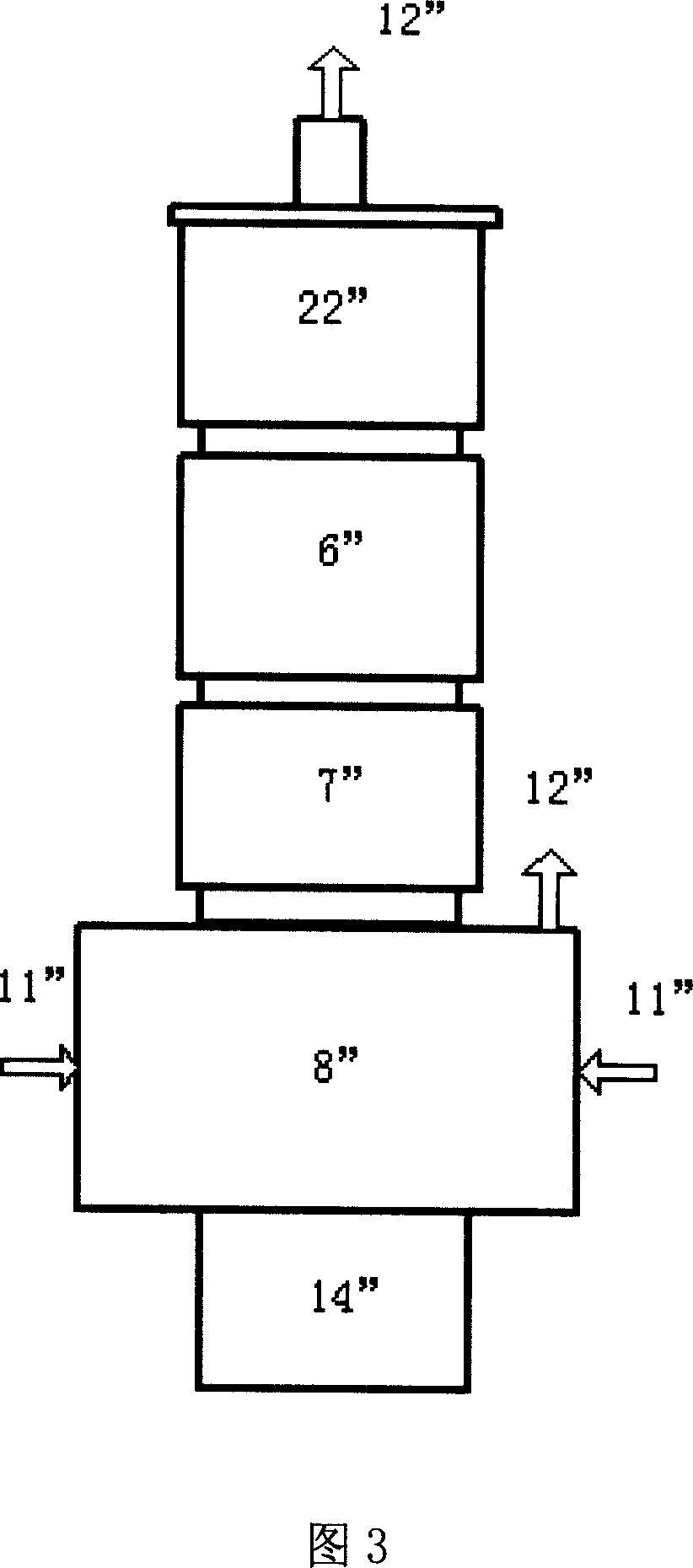 Quick cooling test plant for disk type band steel, and method of use