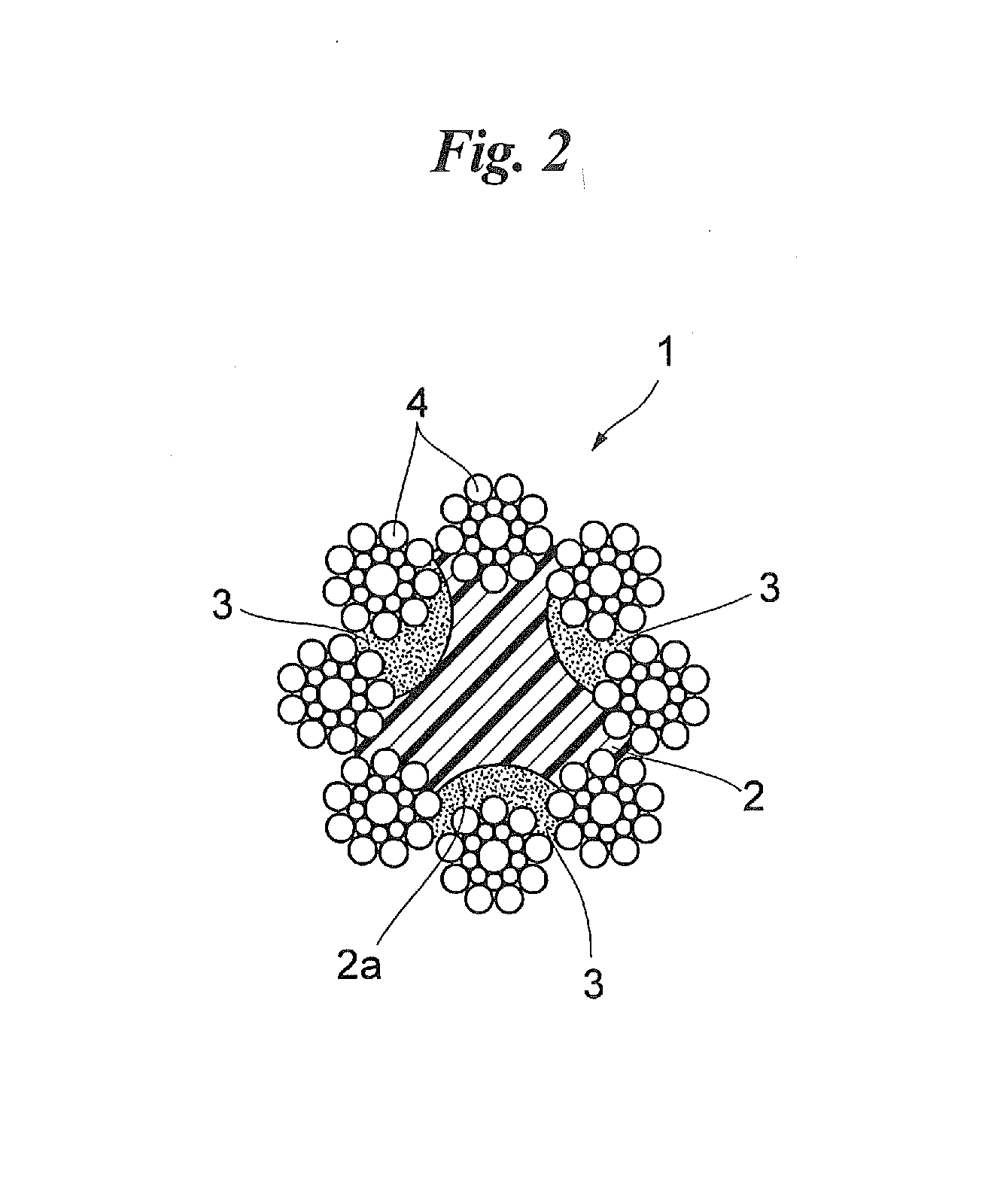 Hybrid core rope