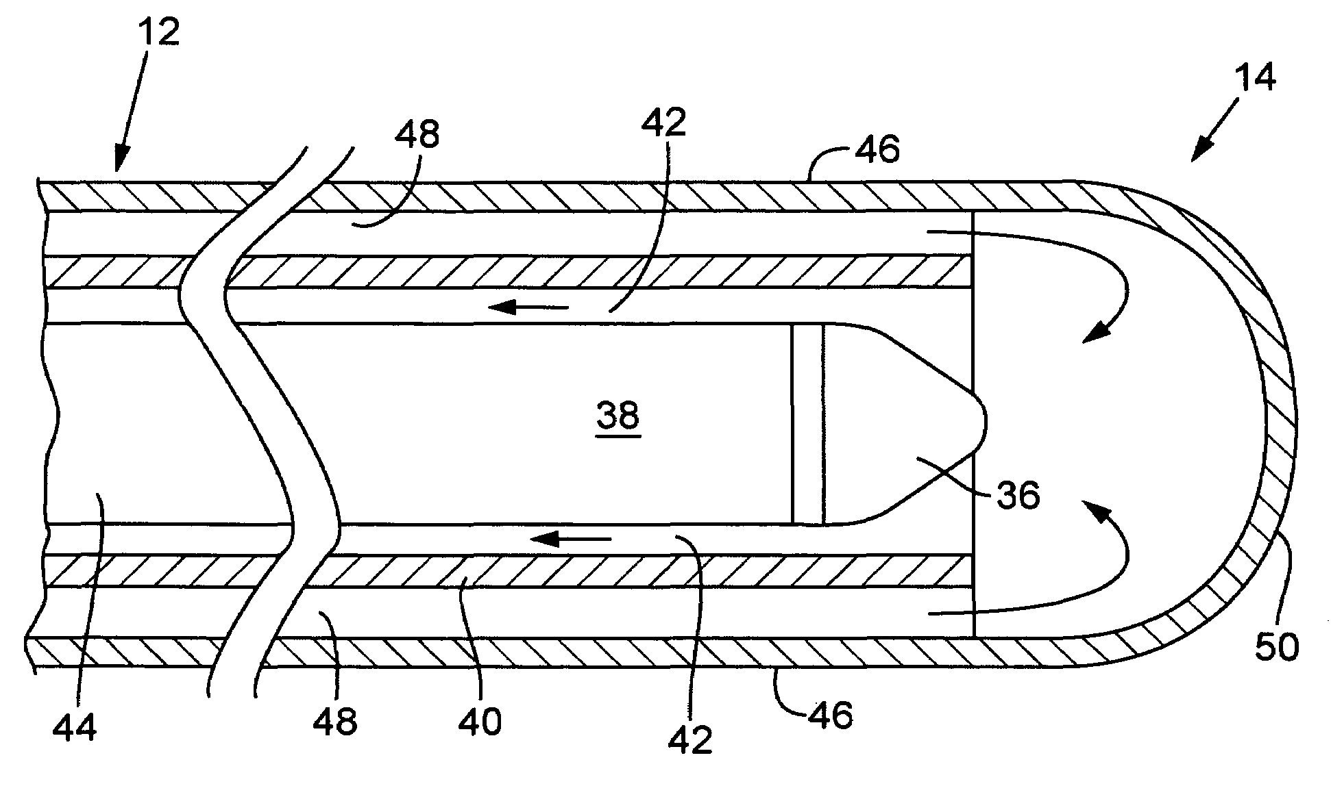 Miniature x-ray tube cooling system