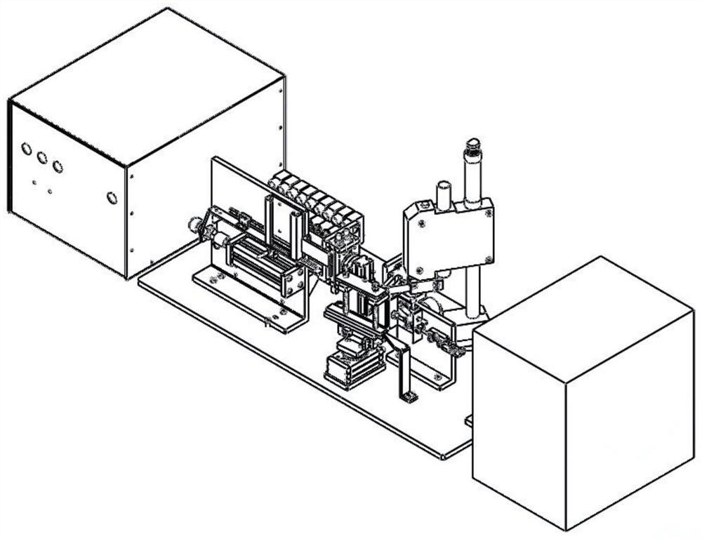 Micro thermocouple threading device and machining method