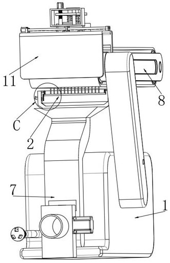 Sand belt machine for wood processing