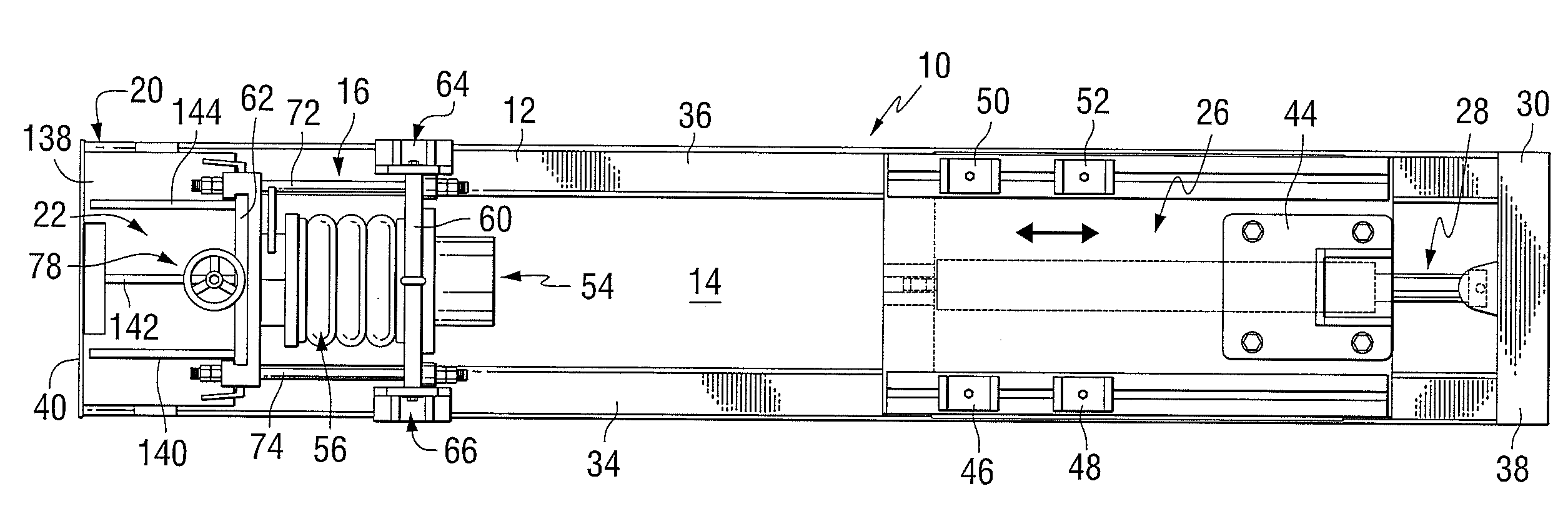 Hammer test bench