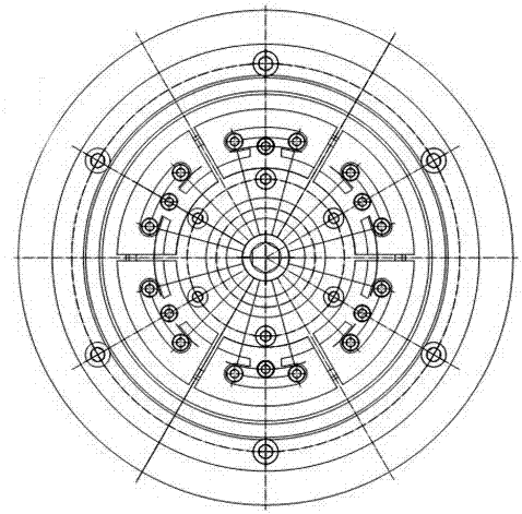 Short large diameter mosaic centering fixture