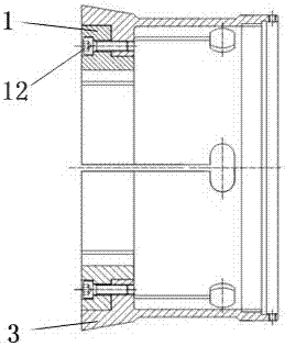 Short large diameter mosaic centering fixture