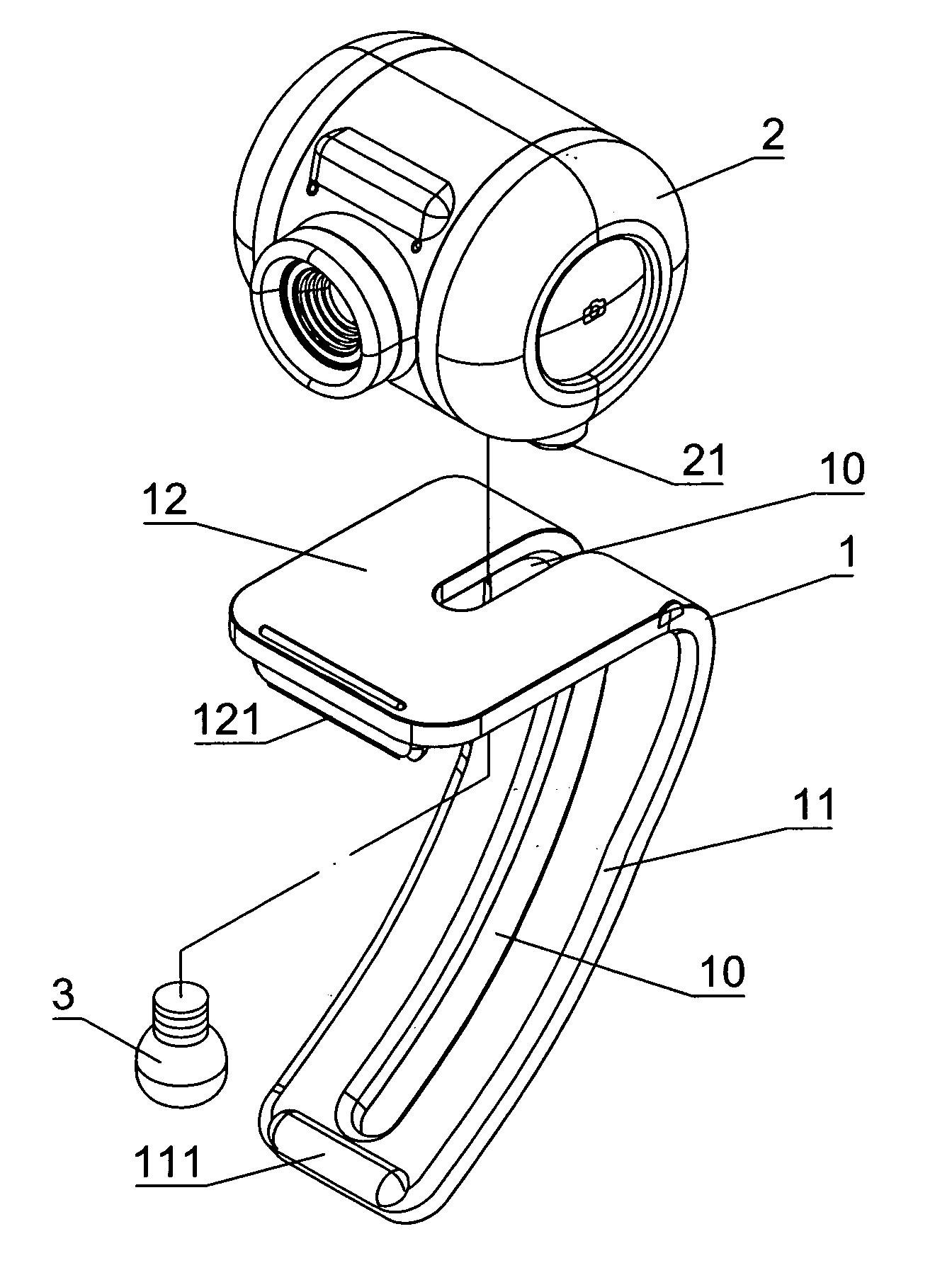 Network camera holder