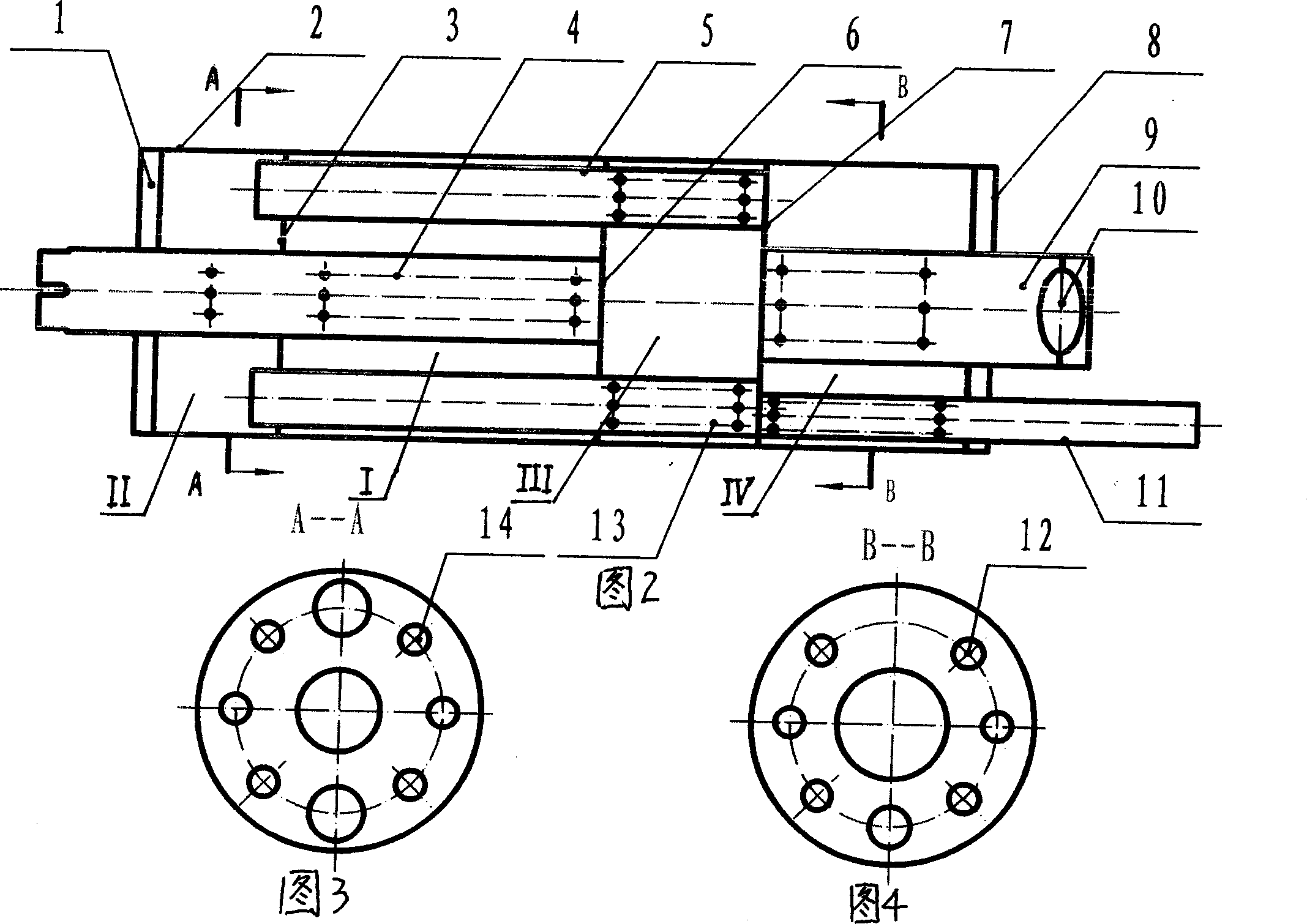 Internal combustion engine exhaust silencer with adjustable exhaust pipe cross section