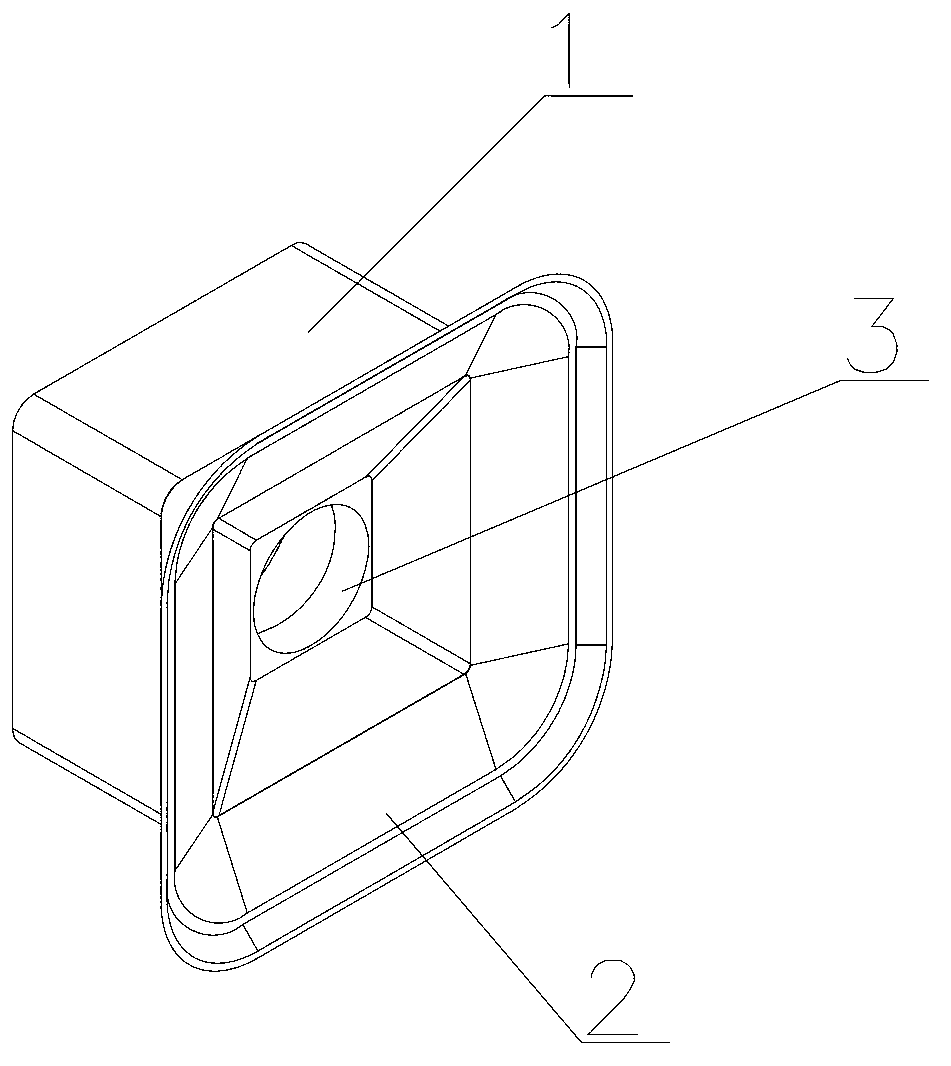 Key cap drawing force testing device for thin keyboard