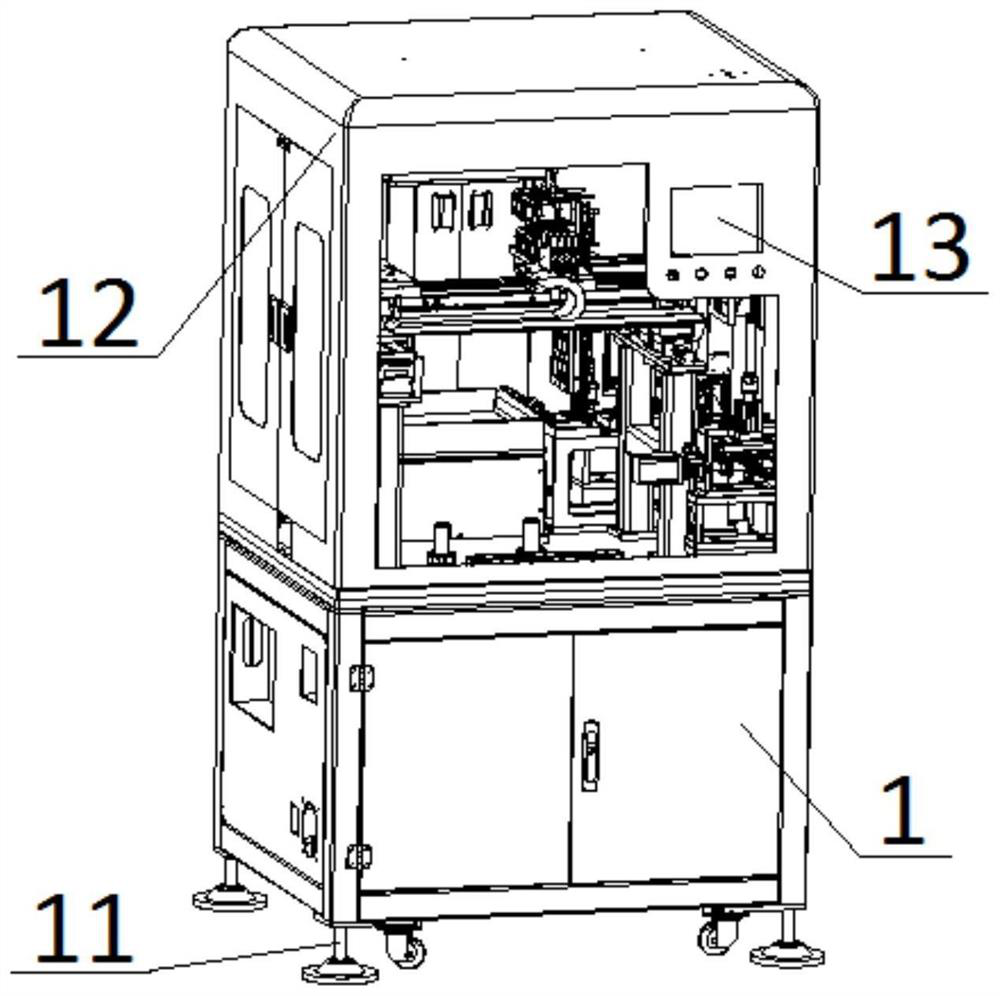 Flexible feeding carrier tape packaging machine