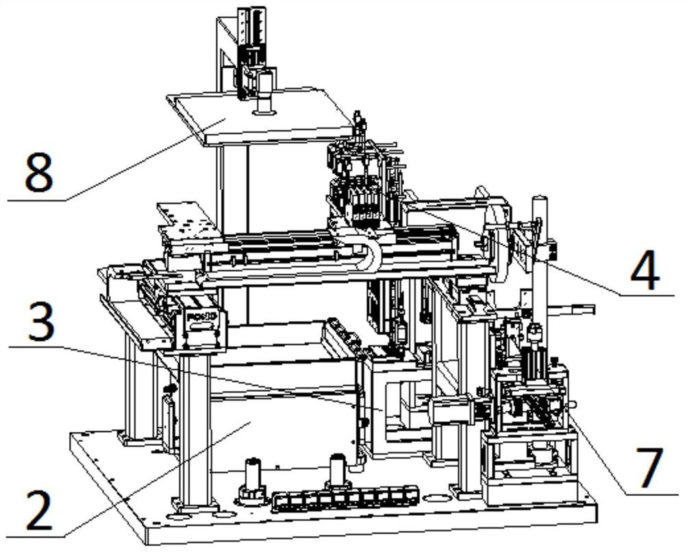 Flexible feeding carrier tape packaging machine