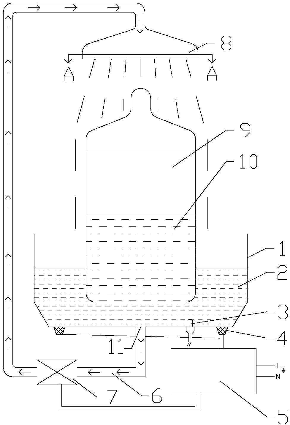 Milk warming device