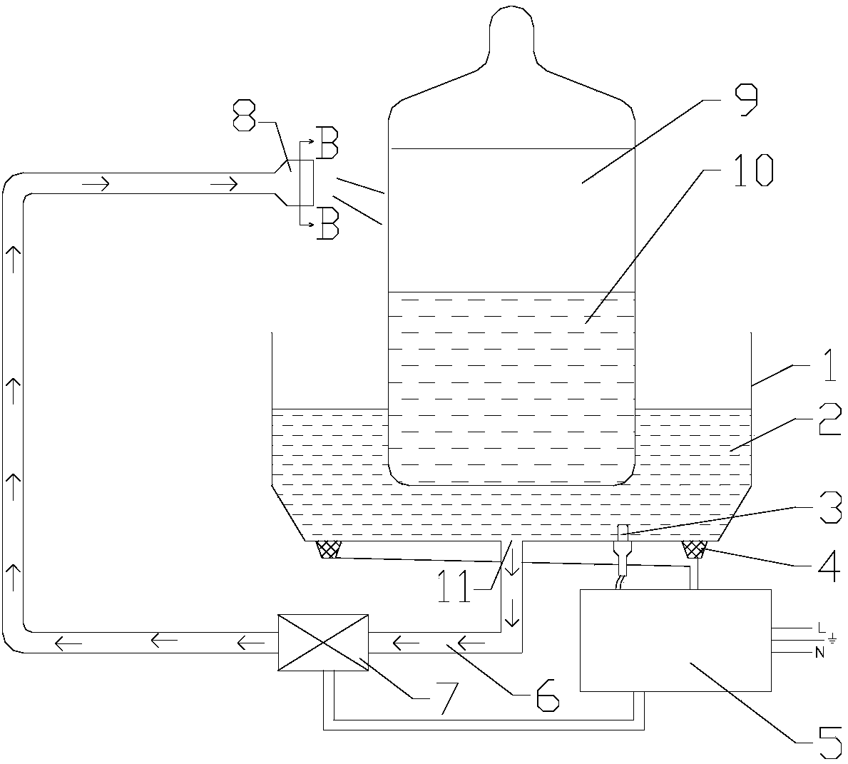 Milk warming device