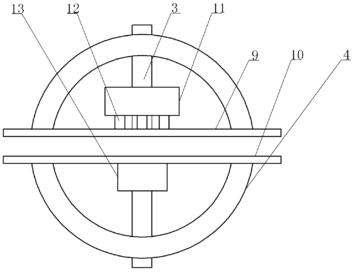 Flip structure for door panel production