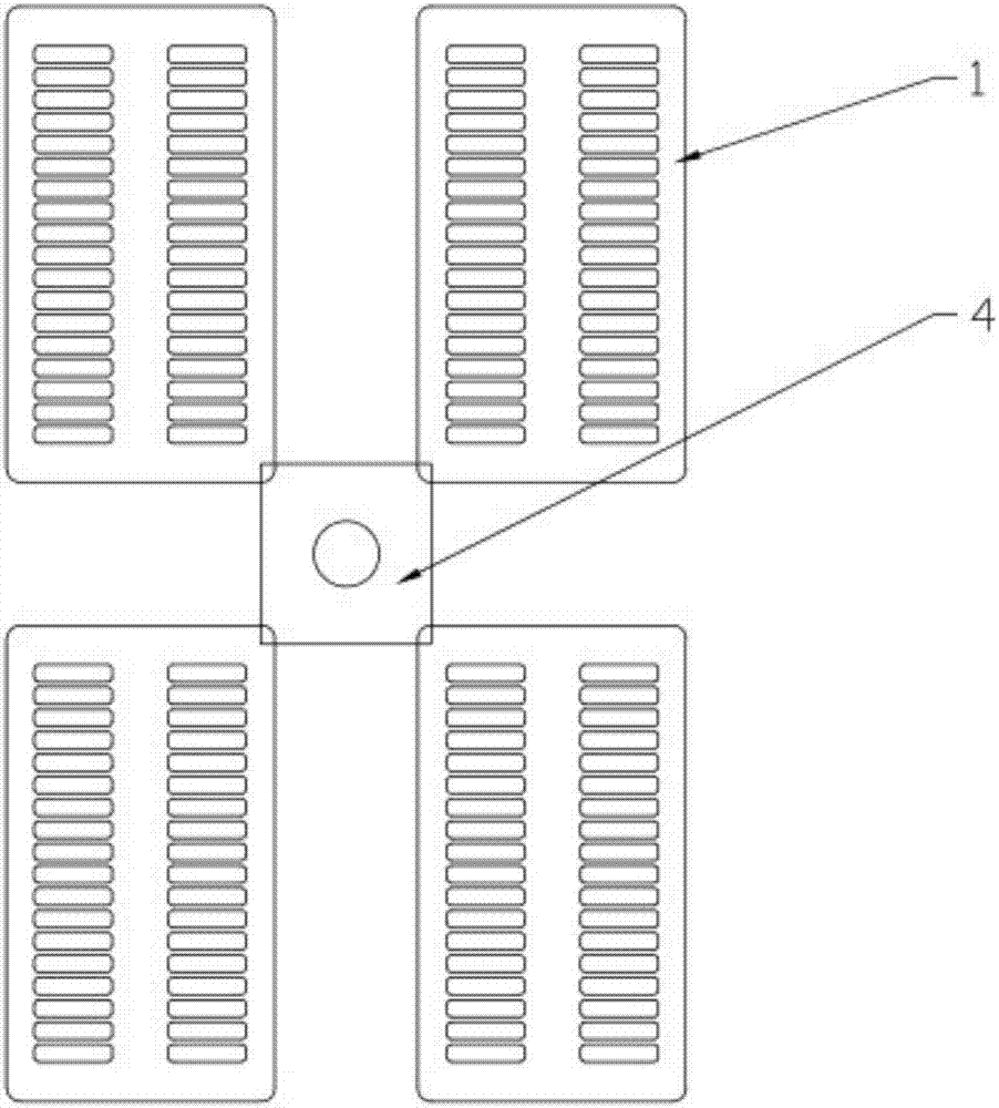 Production device of farmland irrigation energy water