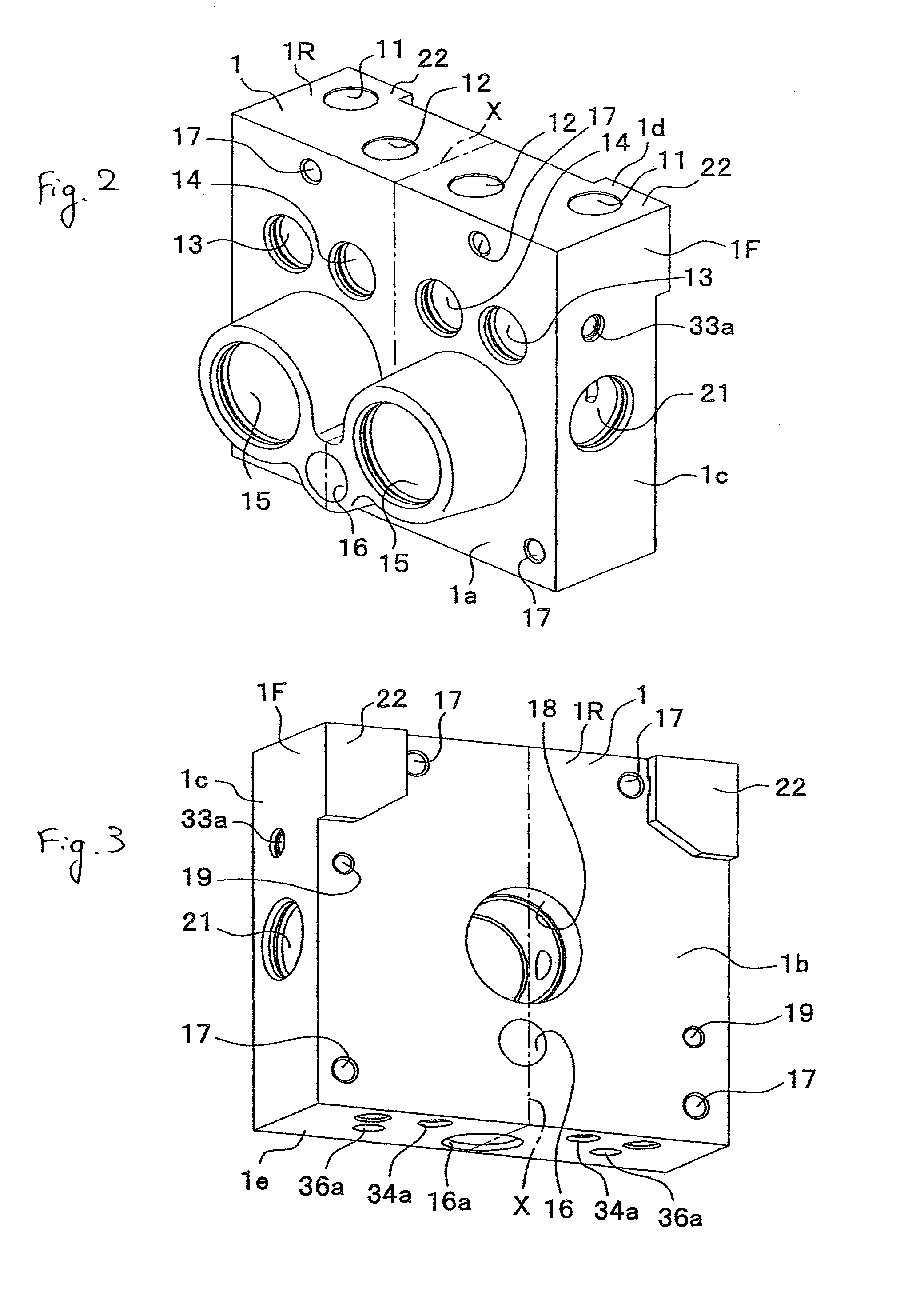 Vehicle brake hydraulic pressure control unit