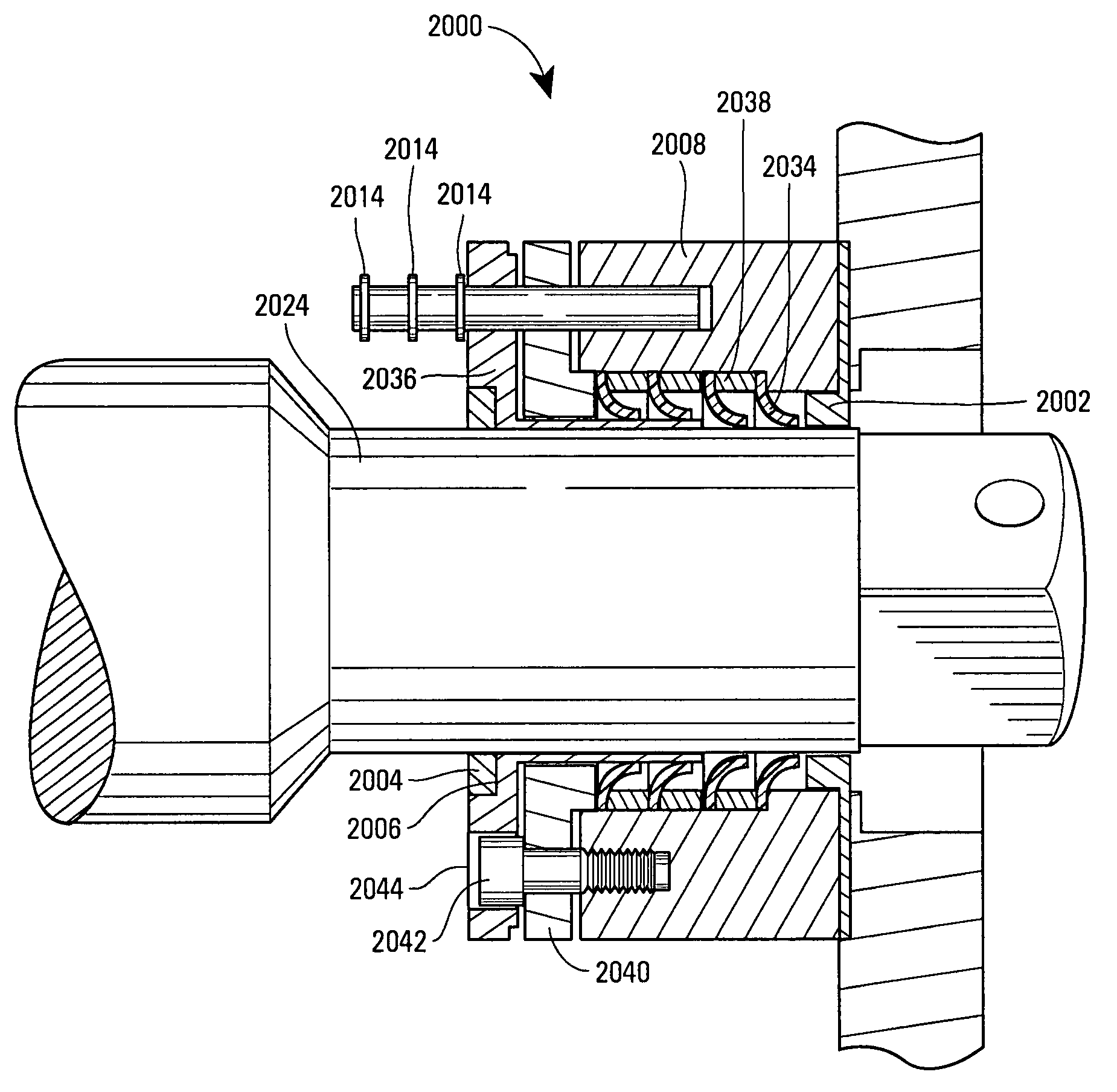 Sealing apparatus having sequentially engageable seals