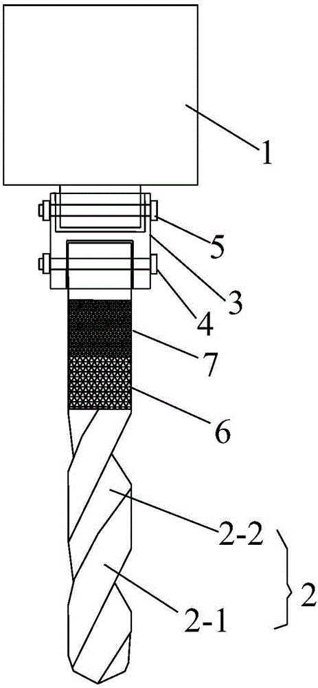 Drill-mill dual-purpose device for precise machine manufacturing