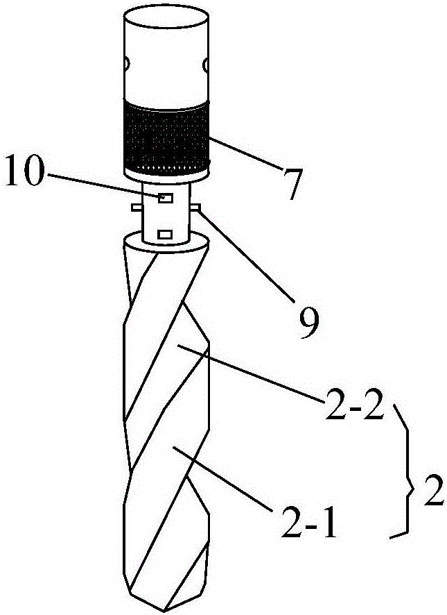 Drill-mill dual-purpose device for precise machine manufacturing