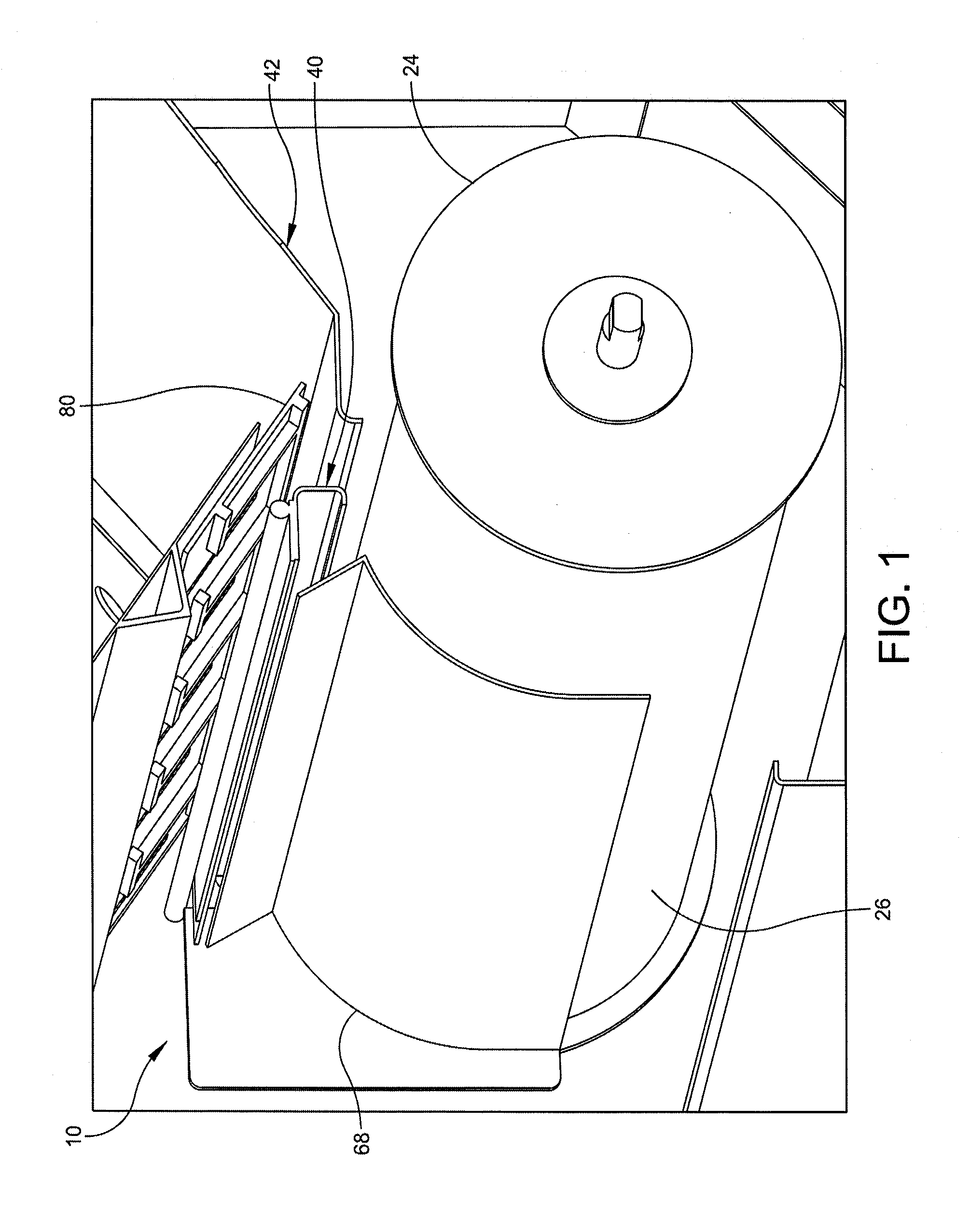 Magnetic separator with dynamic baffle system