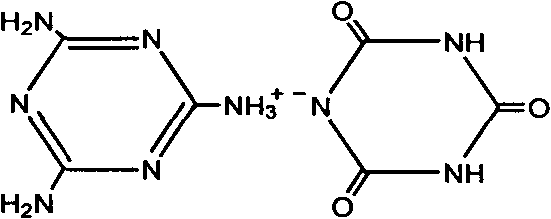 Halogen-free flame retardant composition for polyesters and application method thereof