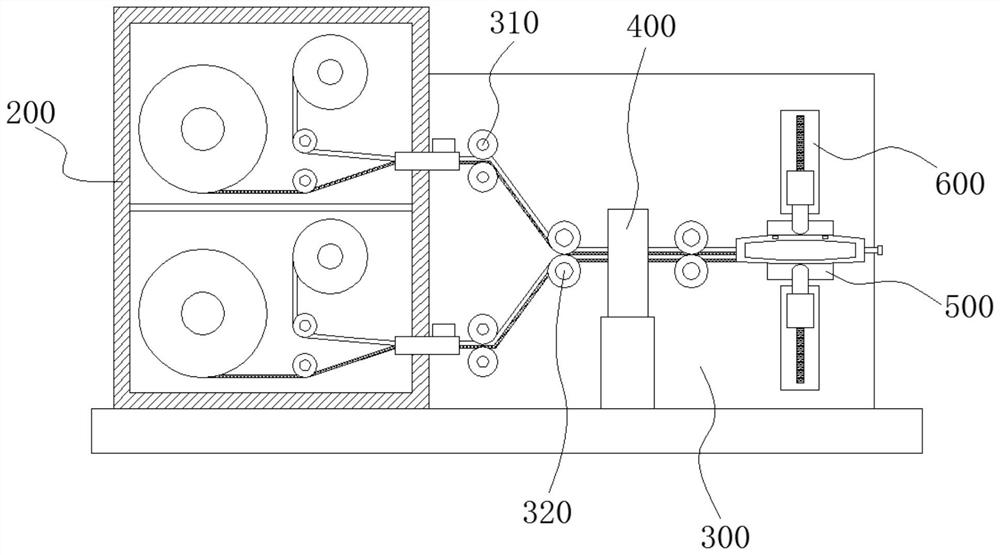 Electrode sheet installation equipment for lithium battery production