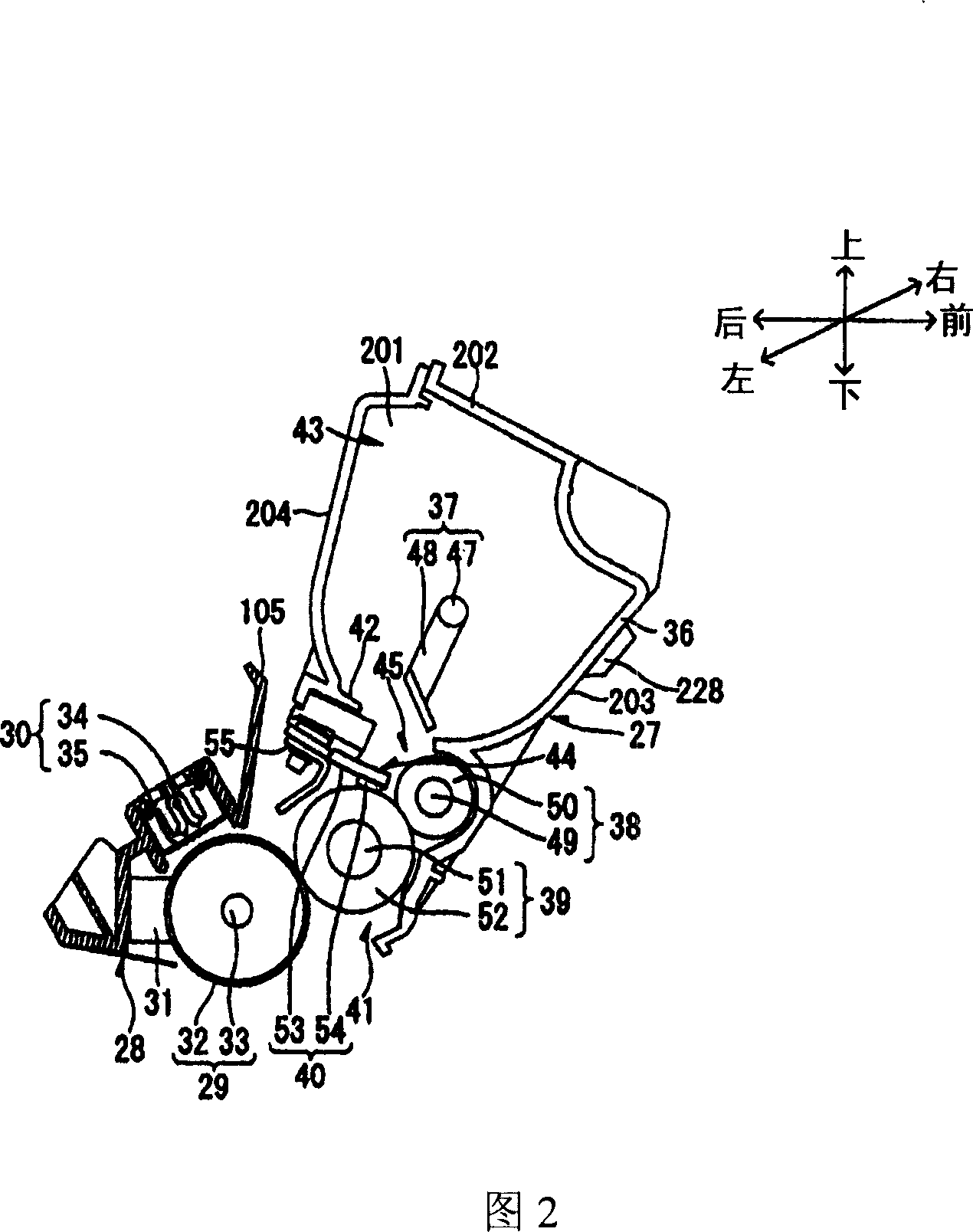 Developing cartridge and image forming device