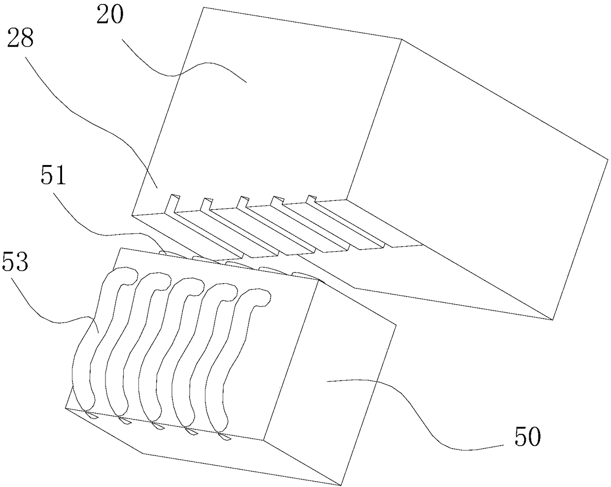 Graphics card mounting structure