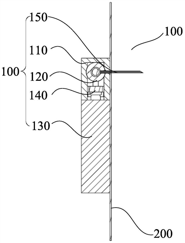 Injection device and medical instrument