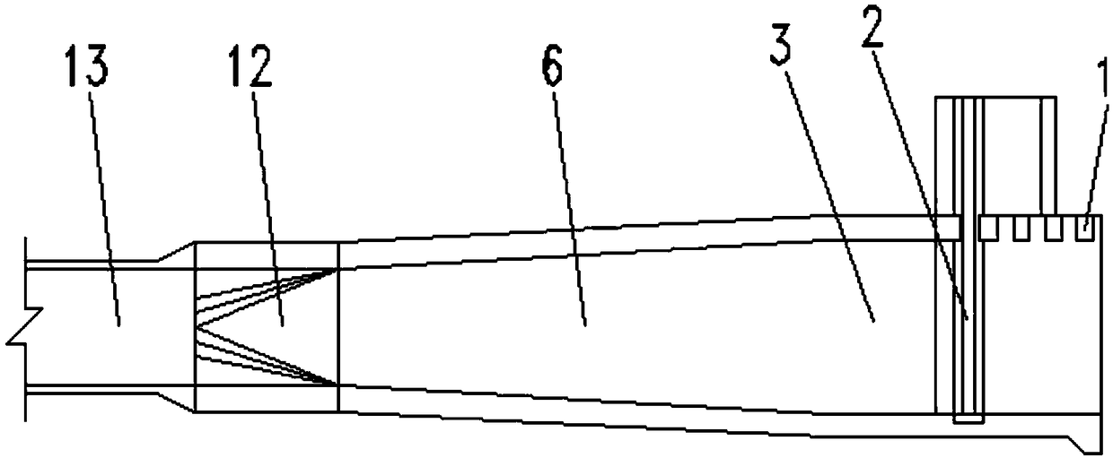 Method for improving hydraulic properties of water inlet/outlet of lower storage reservoir of pumped storage power station