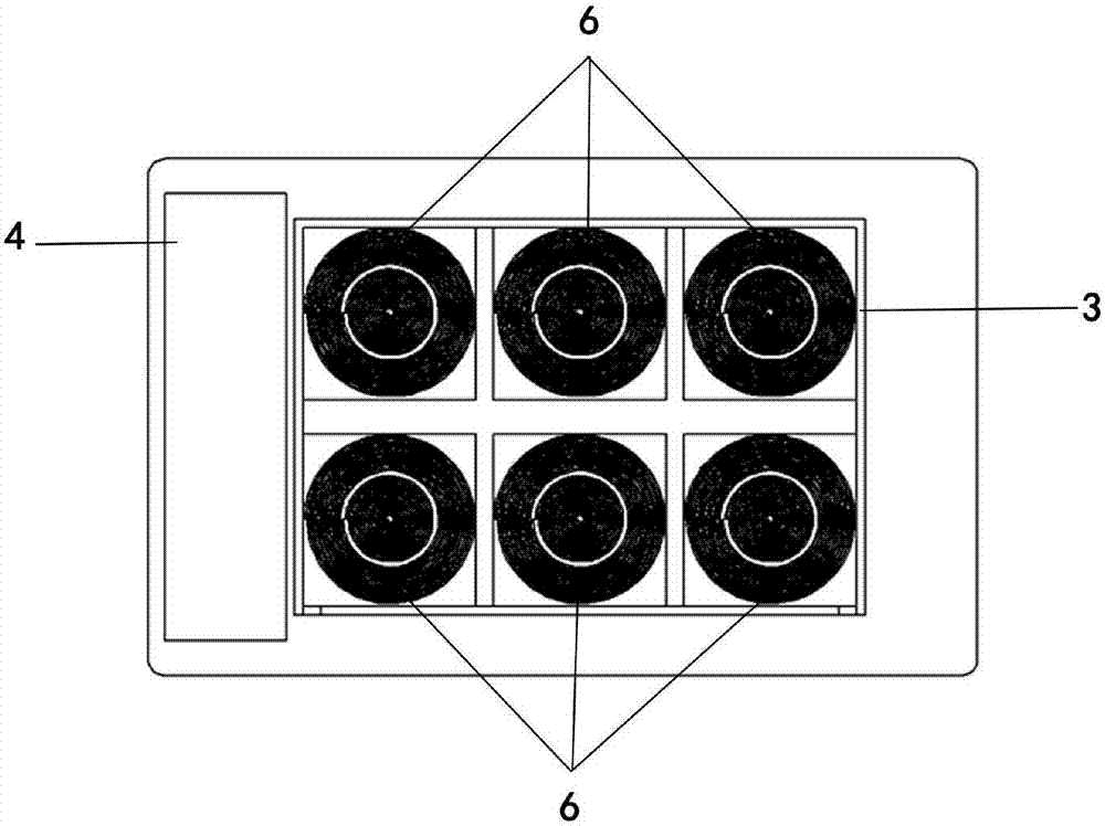 Intelligent control magnetic field full coverage wireless charging desk and power supply method thereof