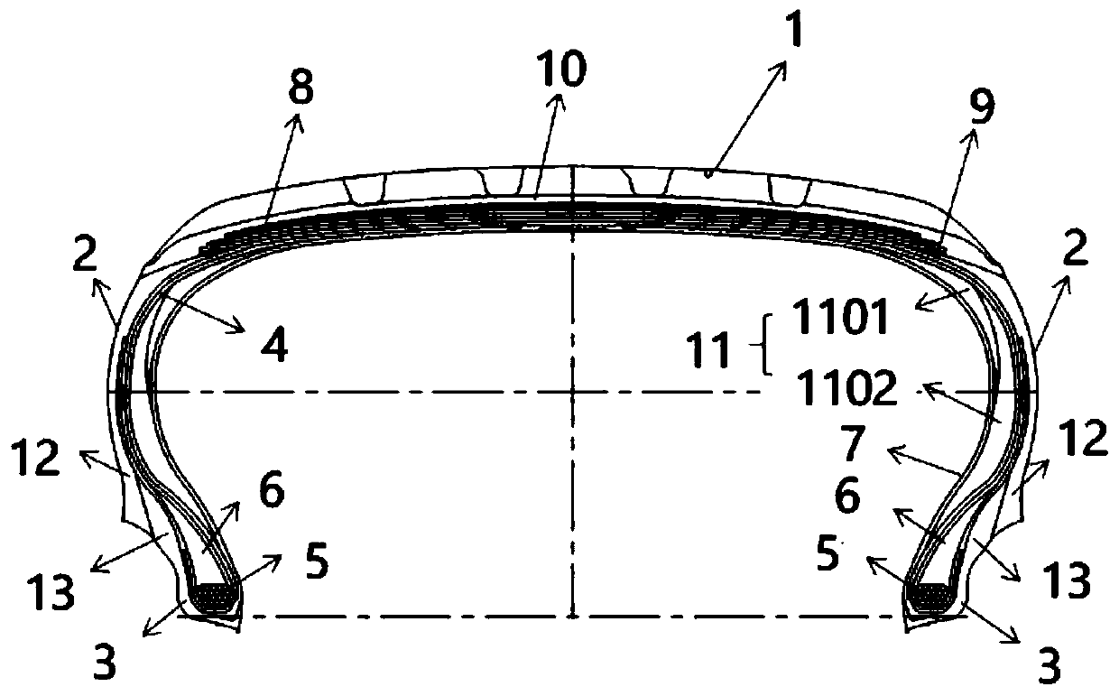 Out-of-control prevention tire under pressure loss condition