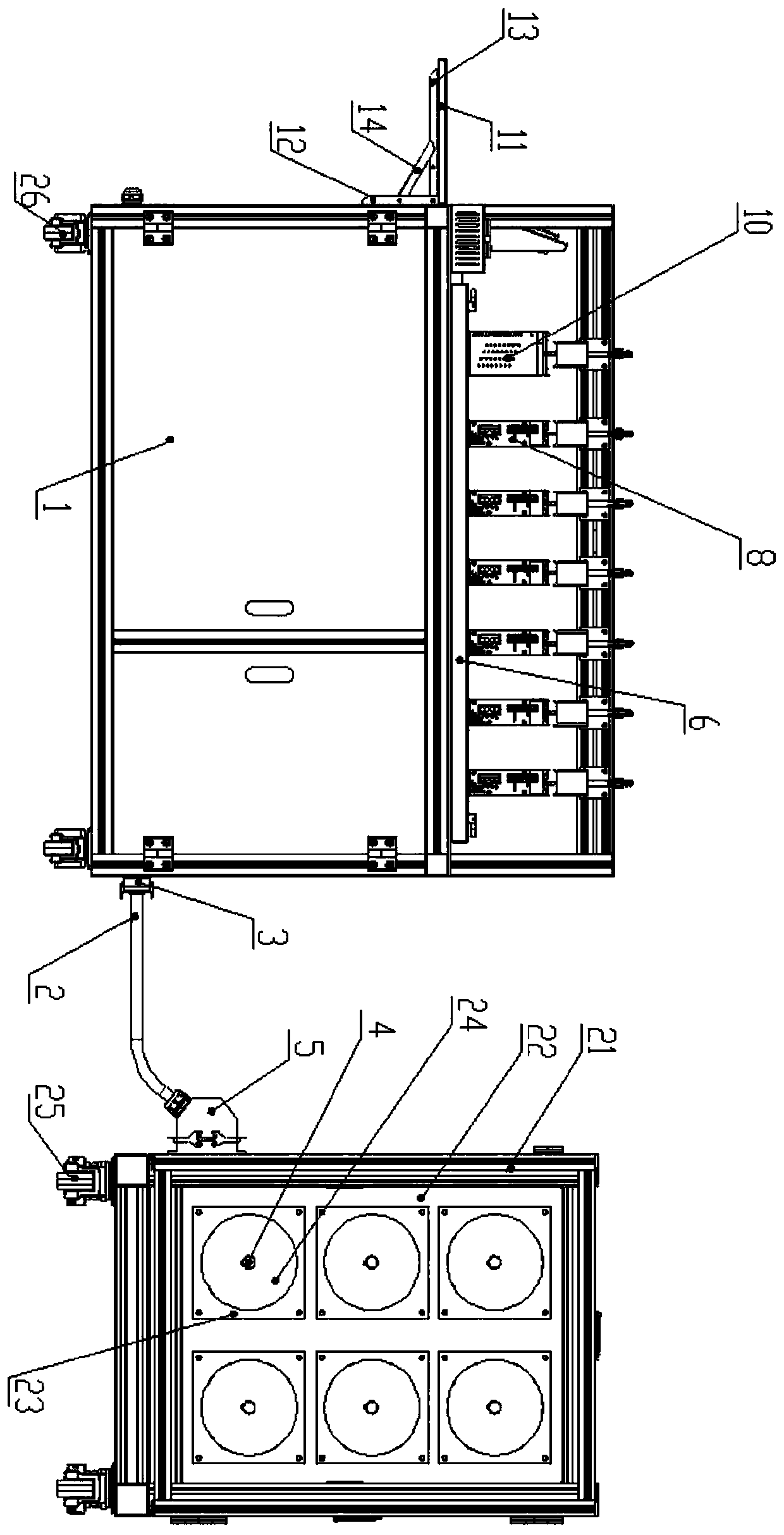 Comprehensive test platform of modular servo drive unit