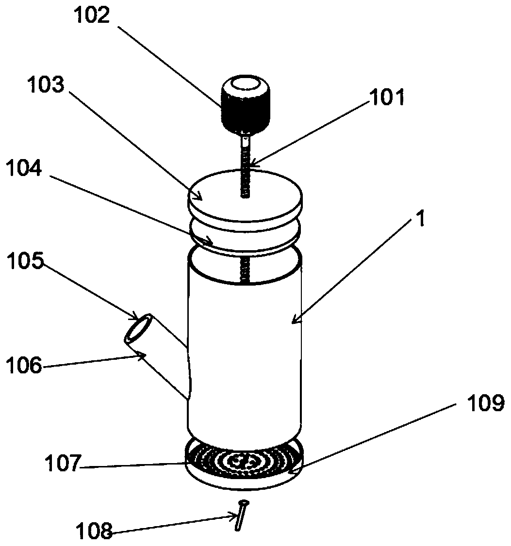 Efficient and environment-friendly compound fertilizer granulating and drying device