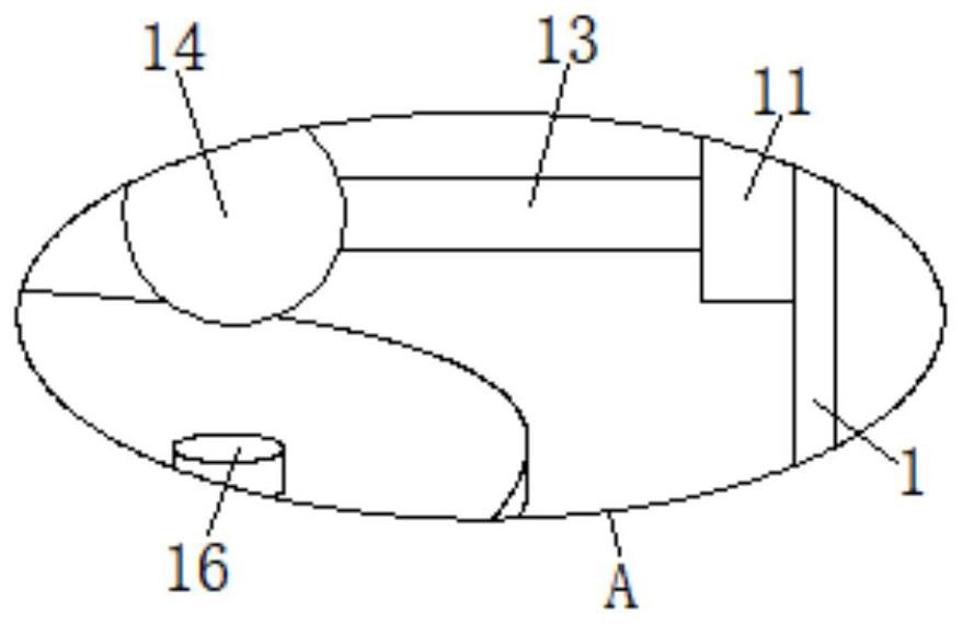 MBR hollow fiber membrane wastewater treatment device