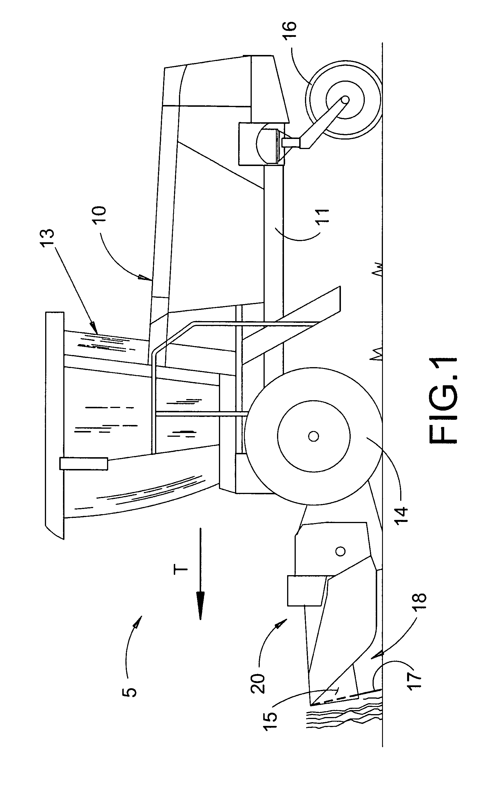 Auger with tapered flighting