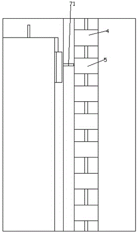 Circuit board control cabinet with double-dovetail-groove structure guide rail