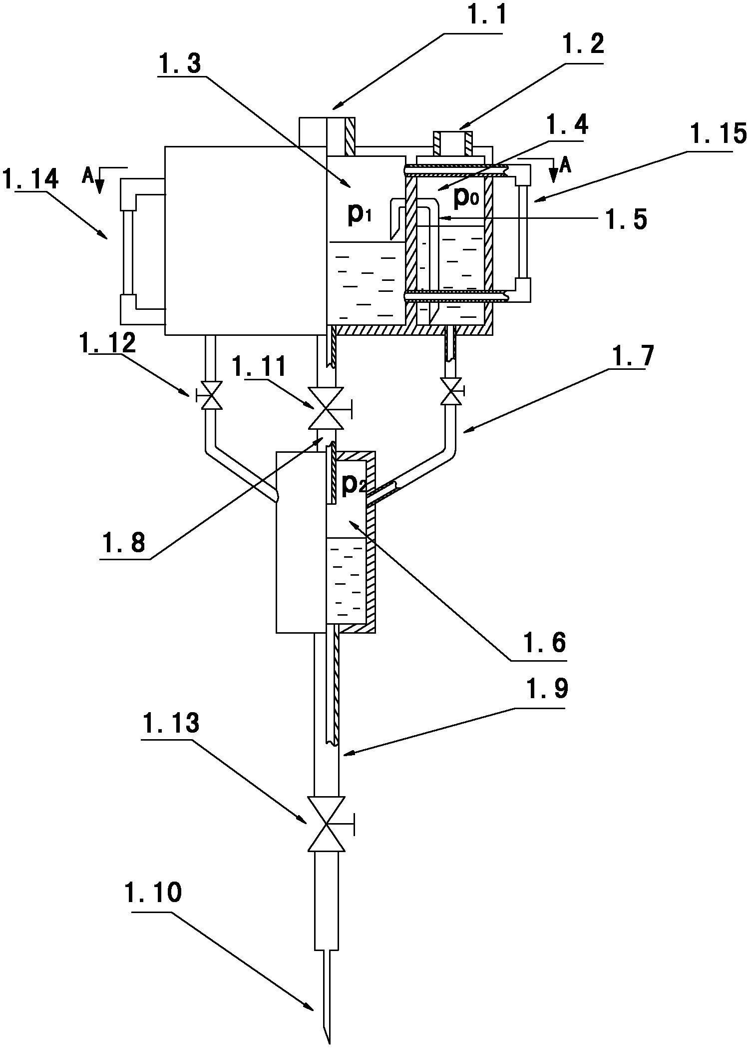 Dynamic distribution system of gaseous methyl iodine