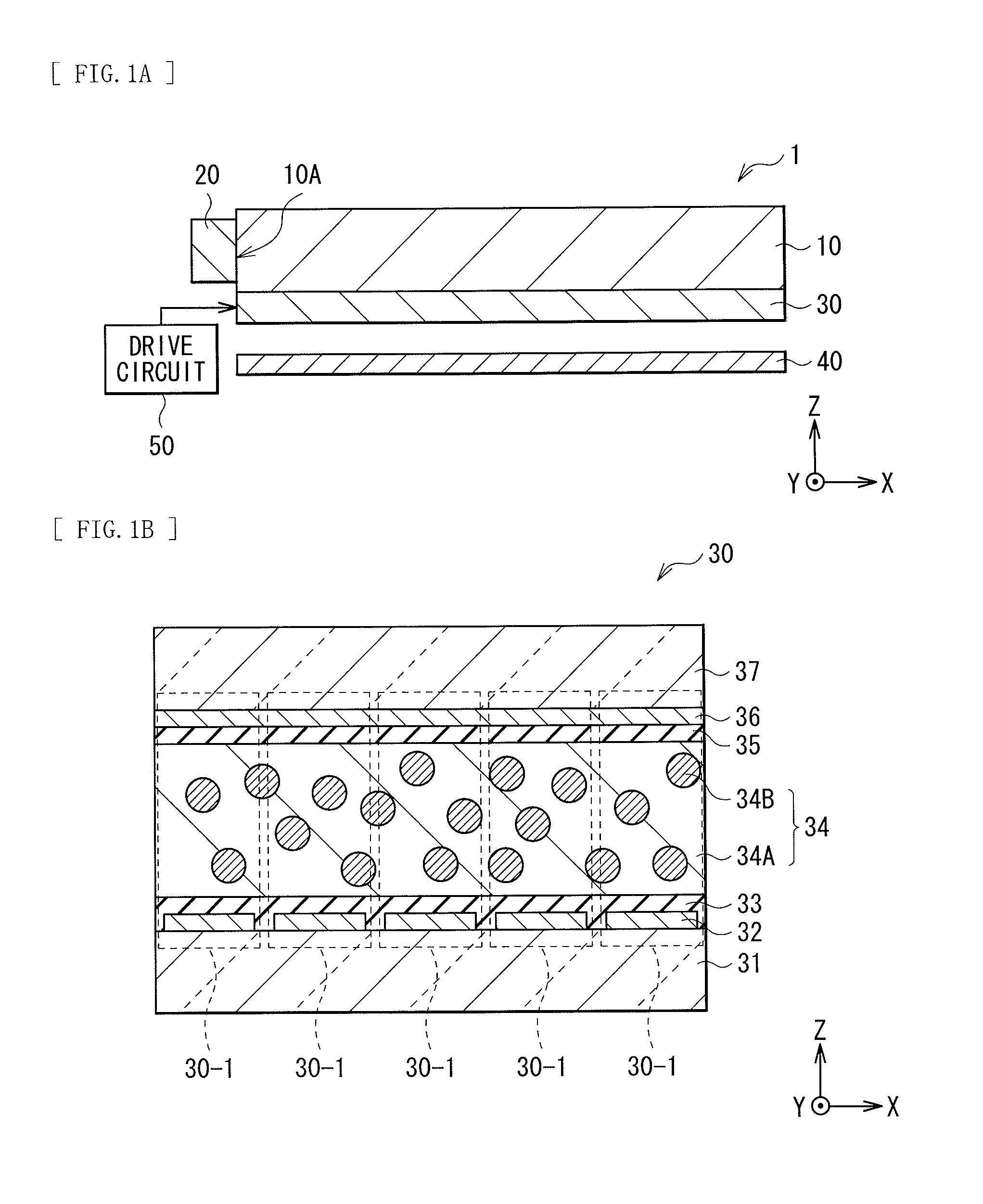 Lighting unit, display, and three-dimensional display