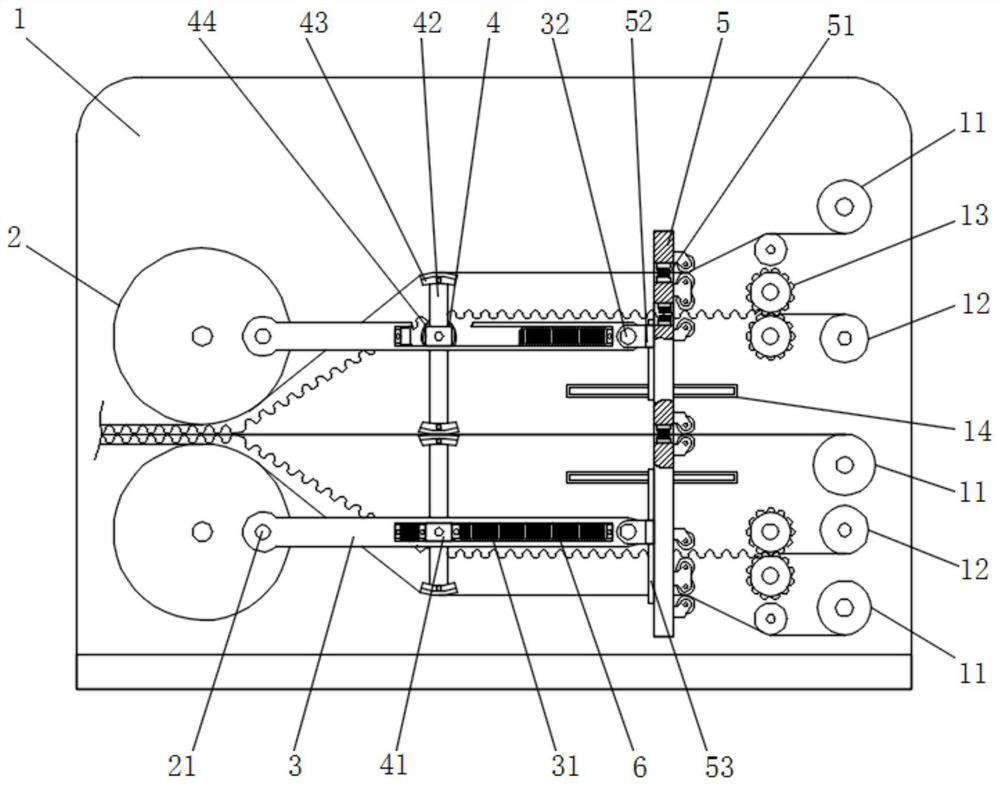 Multi-layer corrugated board gluing device